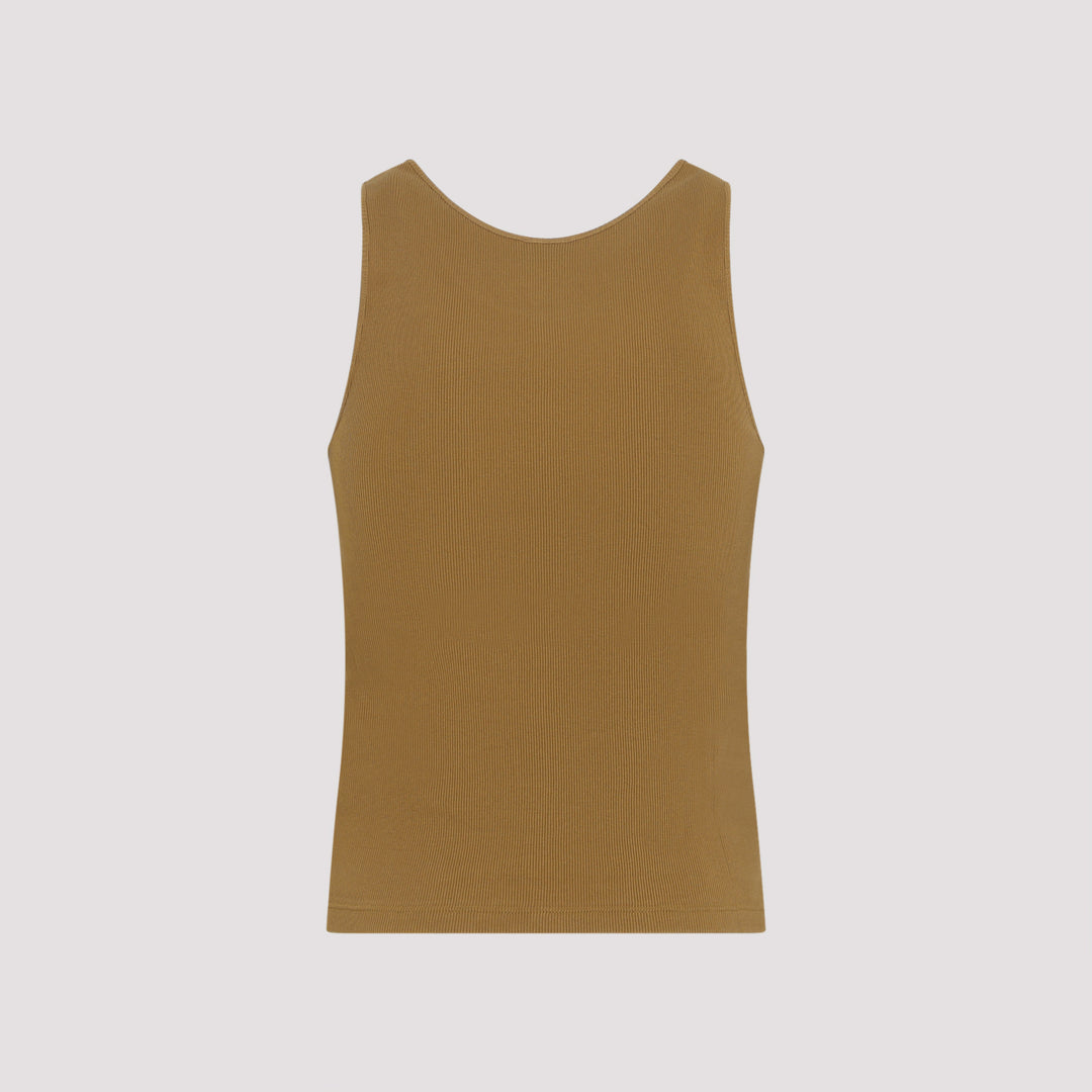 Saint Laurent Vests & tanks - Marrone | 32ad35216623aeab833a11a9f614e329e4982208