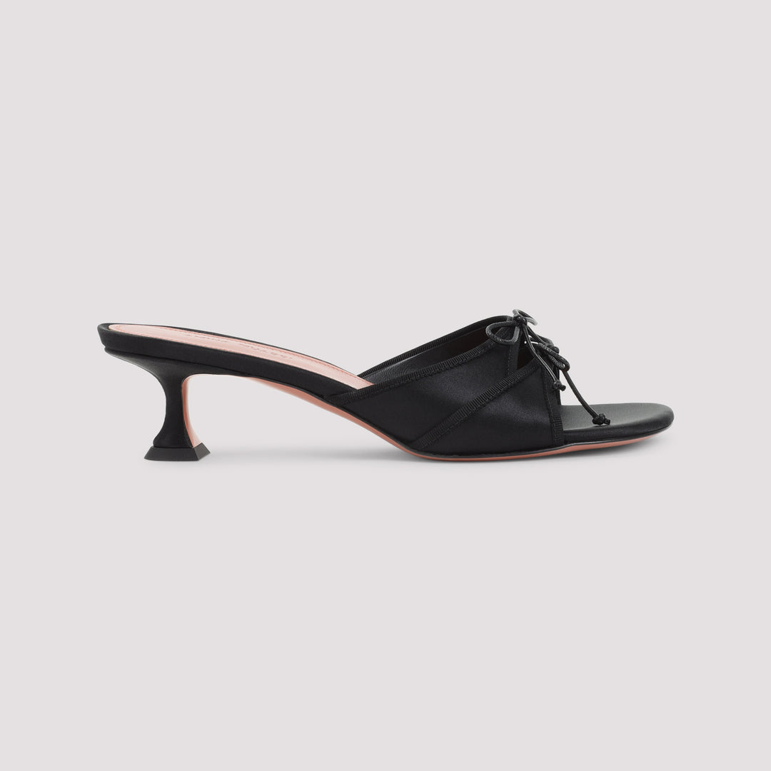 Amina Muaddi Mules - Nero | a2df928601db8d9aca9f396cbbe7a4aa20bbb13f