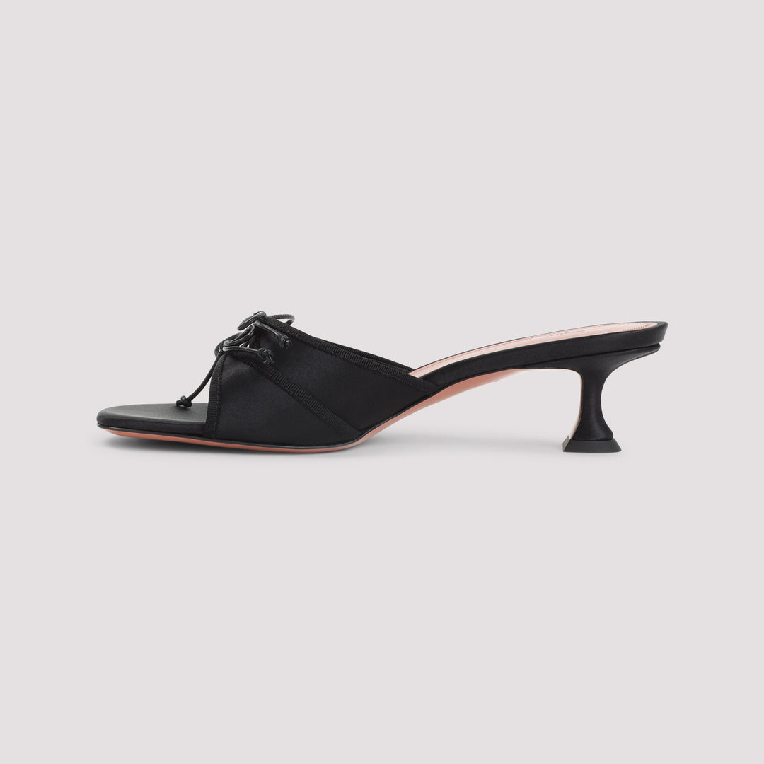 Amina Muaddi Mules - Nero | 4ceb06c25dc629cf832bf130c60eb185a8492157