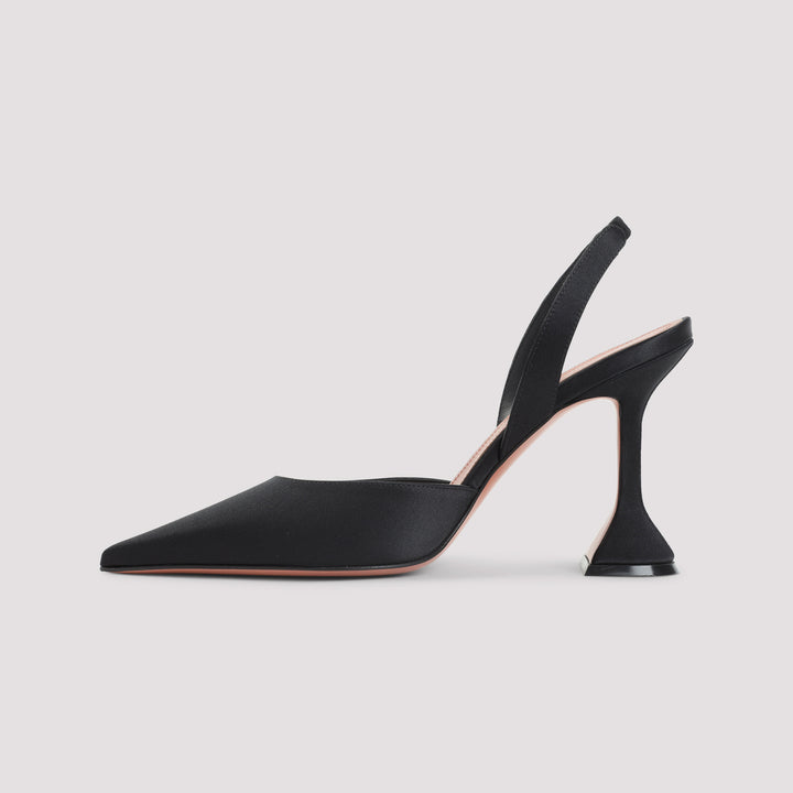 Amina Muaddi Mules - Nero | eddf5ee12a796f915ae290fdc80d83a358946cd3