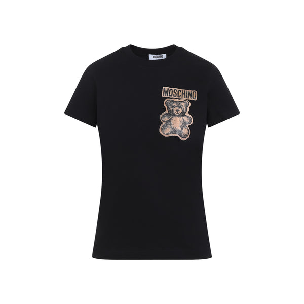 Black Cotton T-Shirt