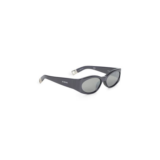 Silver Ovalo Acetate Sunglasses