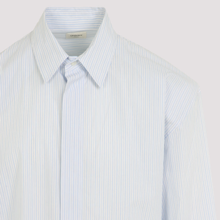Saint Laurent Shirts - Blu | b1d71cffd658f23b76f0edf25df23d7977b735df