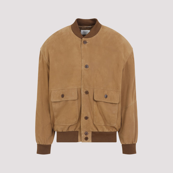 Saint Laurent Giacche - Marrone | 21f2ce0f7c54a234c0ada5e4f0793c337c88a7dc