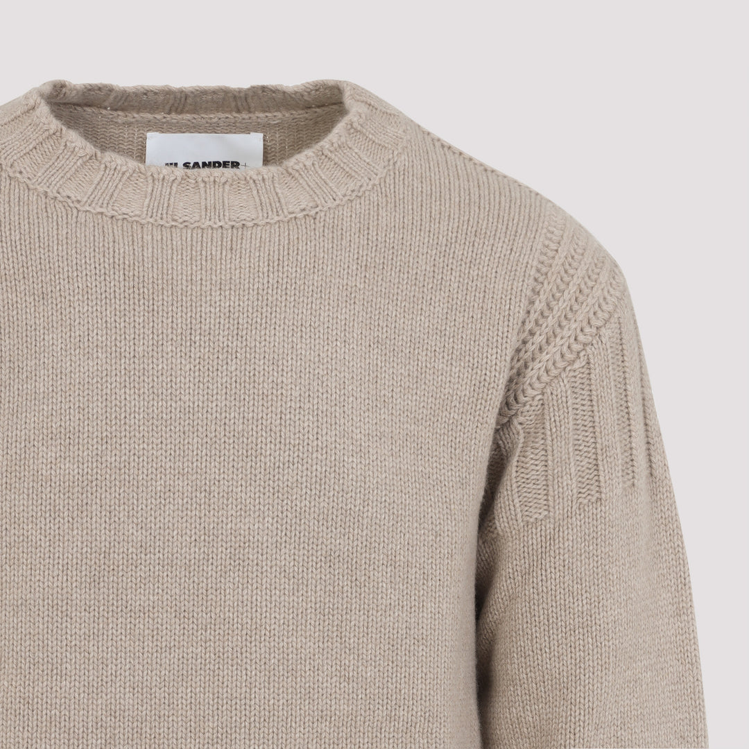 Jil Sander + Pullover - Nude & Neutrals | 75072ee8b9f42459715f525cf501622fc4183b0f