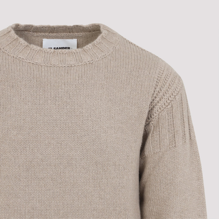 Jil Sander + Pullover - Nude & Neutrals | 75072ee8b9f42459715f525cf501622fc4183b0f