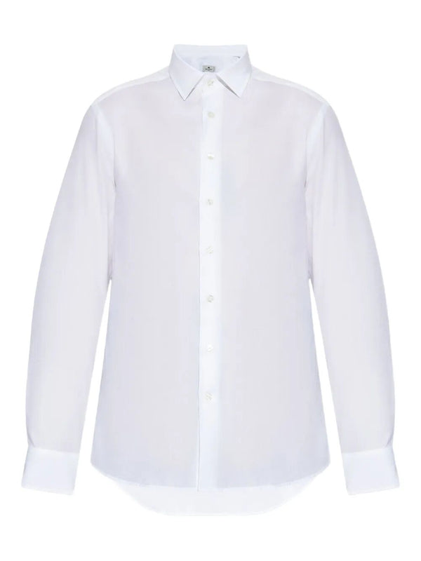 Camisa de algodón jacquard con geckos