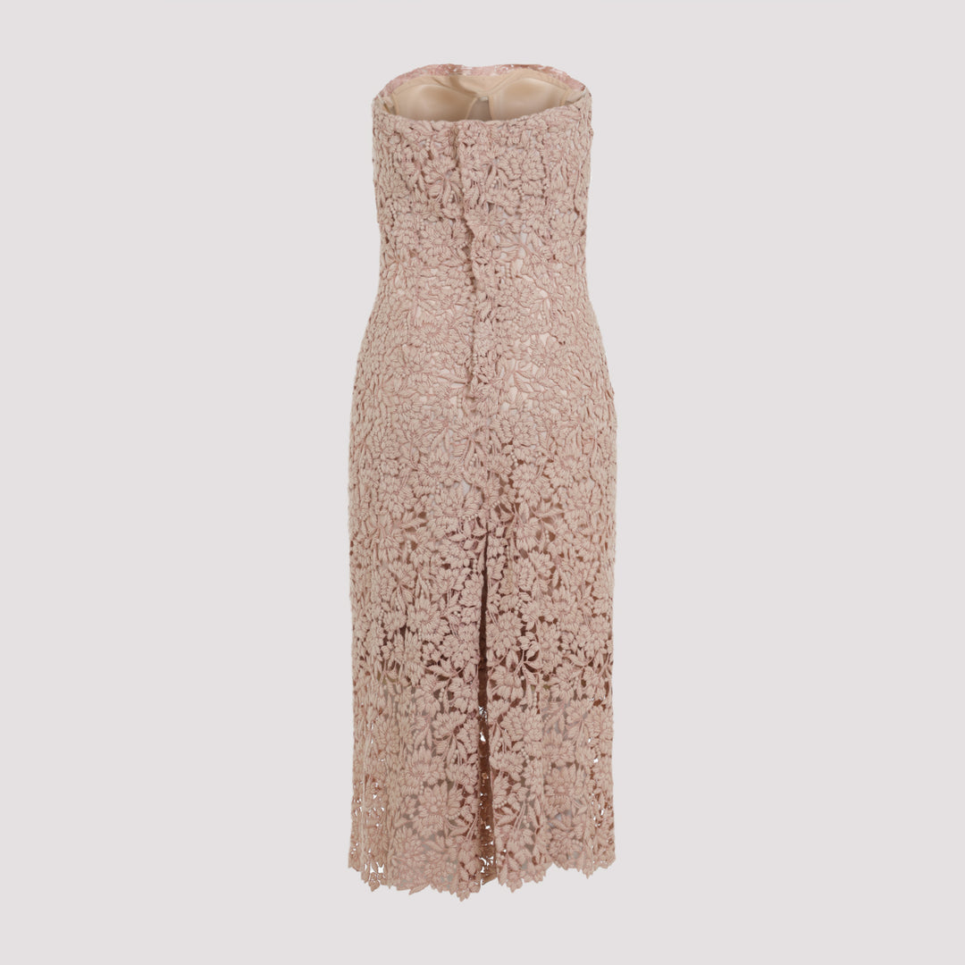 Ermanno Scervino Midi dresses - Nude & Neutrals | 00b6999a09a7e2e0086d2d8b0da64c4b92fa820f