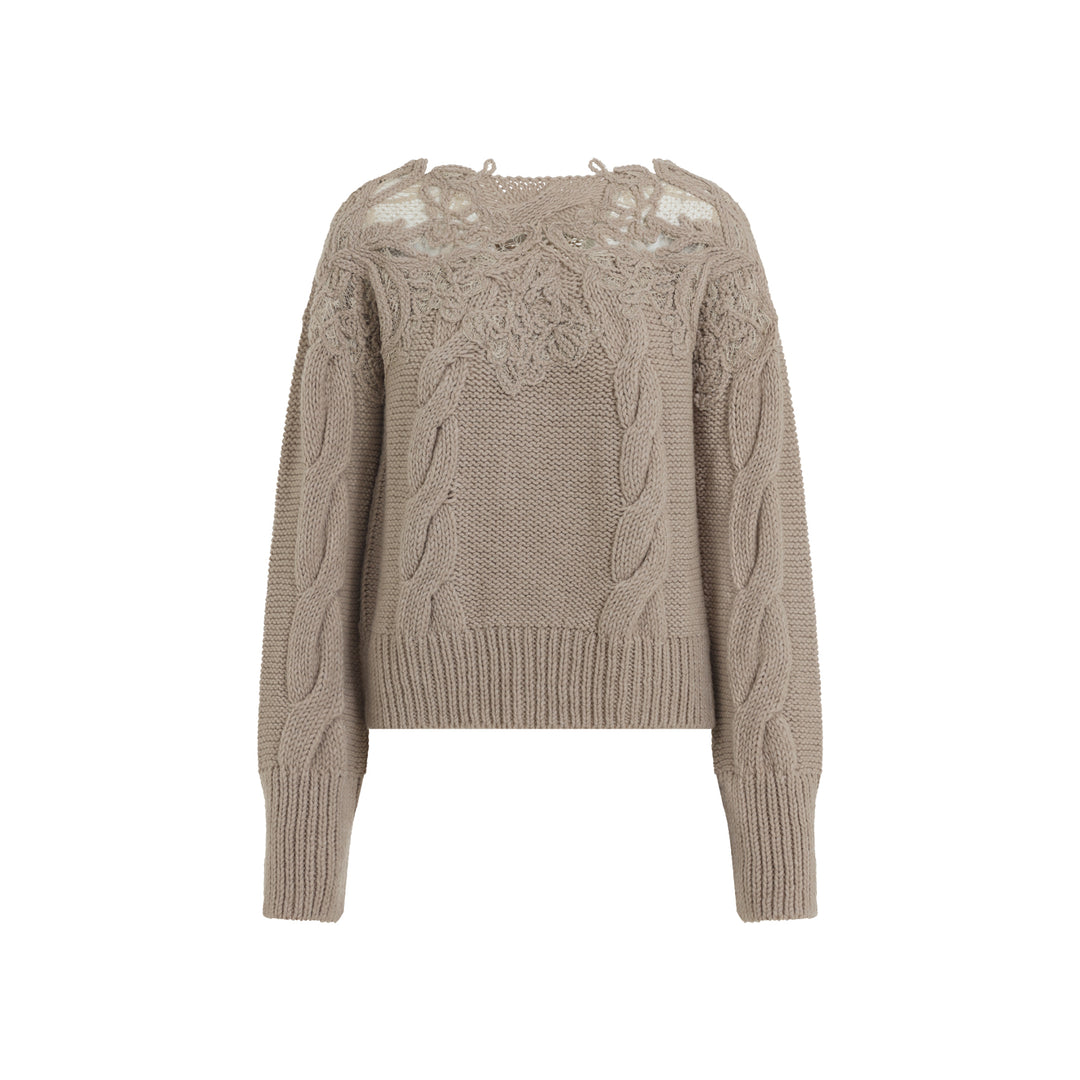 Ermanno Scervino Pullover - Nude & Neutrals | f530cd0bd5677202a31a17e59b8363e464233dc6