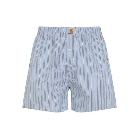Light Blue Cotton Boxer