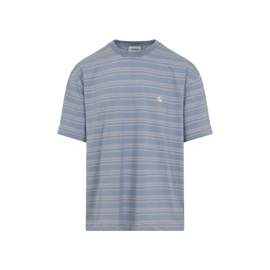 Light Blue Brodine Cotton T-Shirt