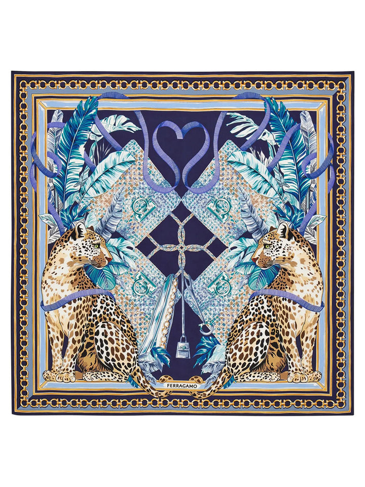 Ferragamo Foulards - Blu | acf4d22a6ad2f5e68237f63ff68ff29090db3d22