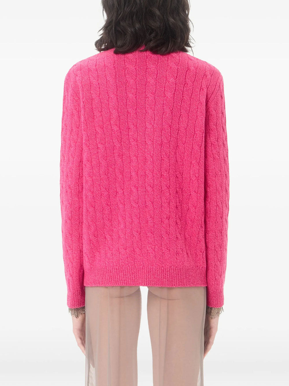 Valentino Garavani Pullover - Pink & Purple | e6102ff832d0fc16e657fb96055a7109add61216