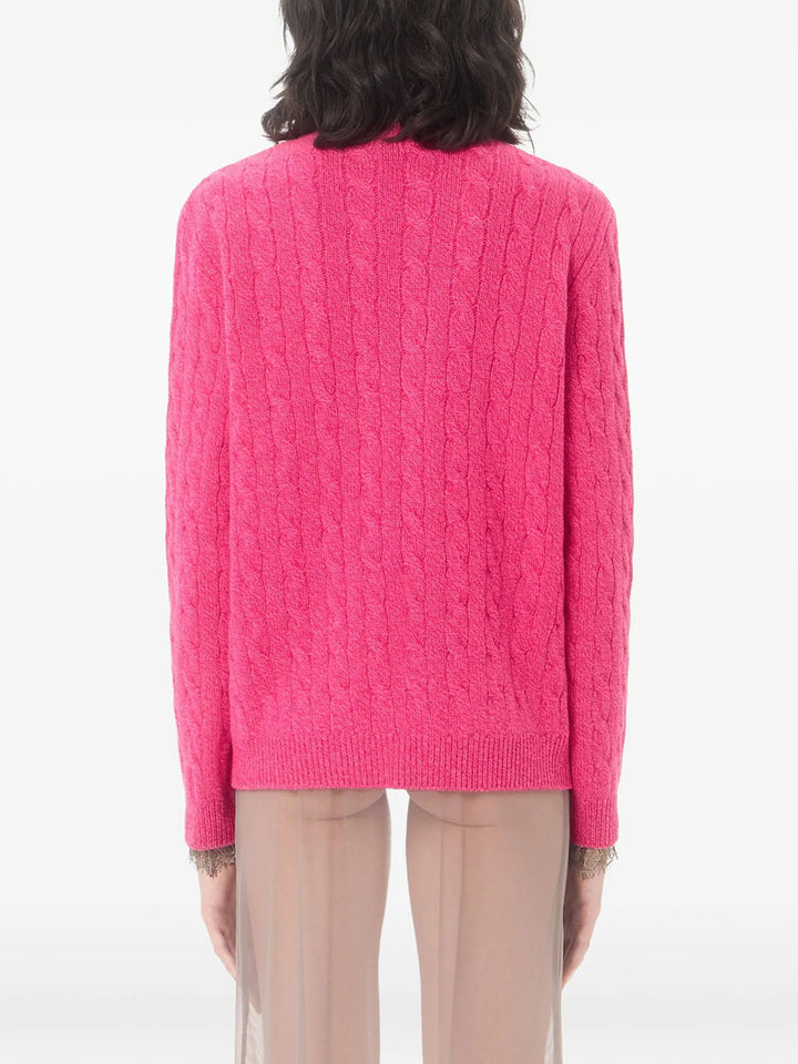 Valentino Garavani Pullover - Pink & Purple | e6102ff832d0fc16e657fb96055a7109add61216