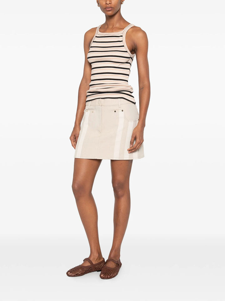 Fendi Top - Nude & Neutrals | 8a91aa090b825f4e56f333ddc3f99686ffc08e3b