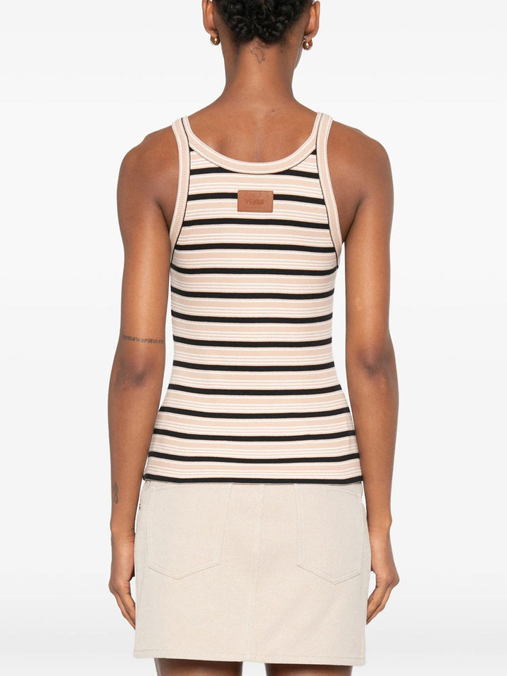 Fendi Top - Nude & Neutrals | c33ad2499ecd9d25ae779db2f93ae95c259ff110