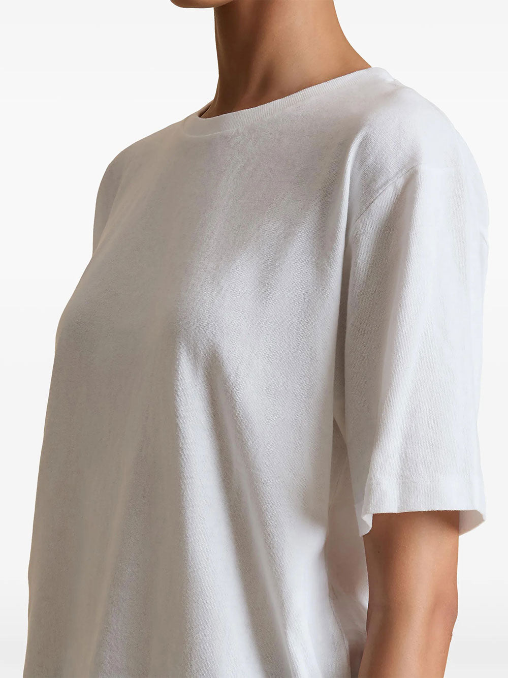 Khaite T-shirts - Bianco | 8119a39097f199813c7c965d9f4a26511fb55f47