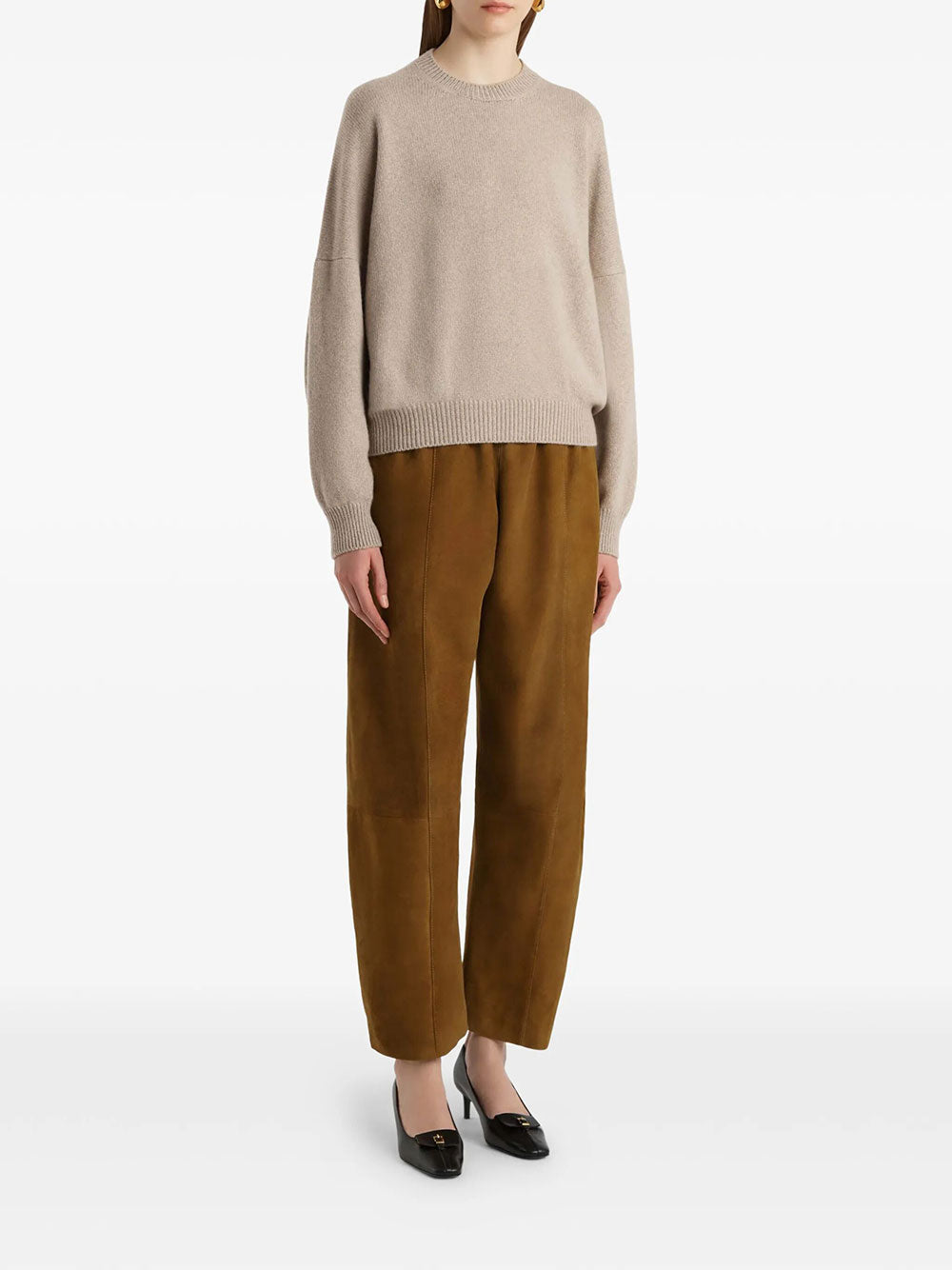 Khaite Pullover - Nude & Neutrals | 8ea81cb5ac343d0691a9ccd2218a0fe259defb36