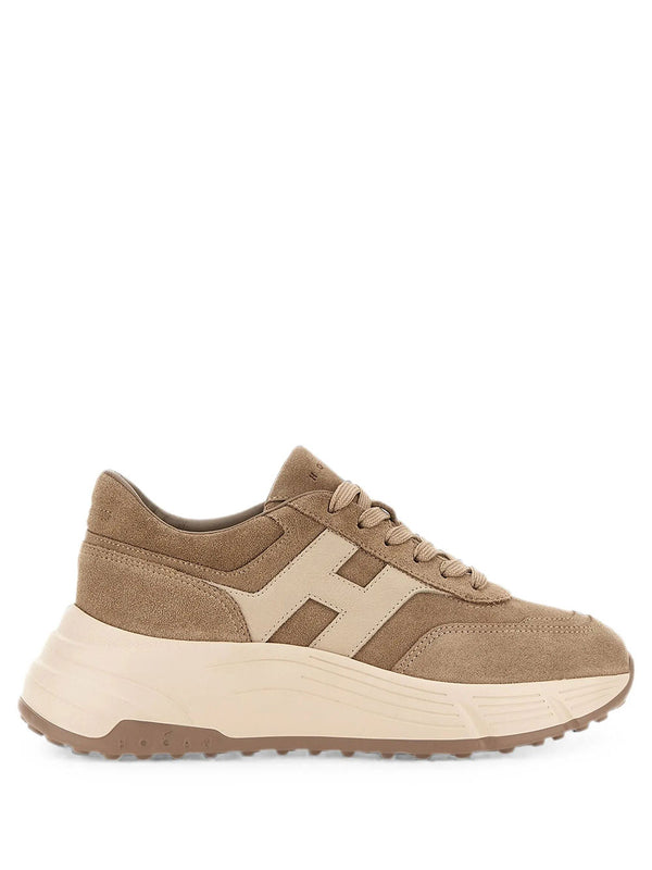 Sneakers Hogan Hi-Fi In Pelle Scamosciata