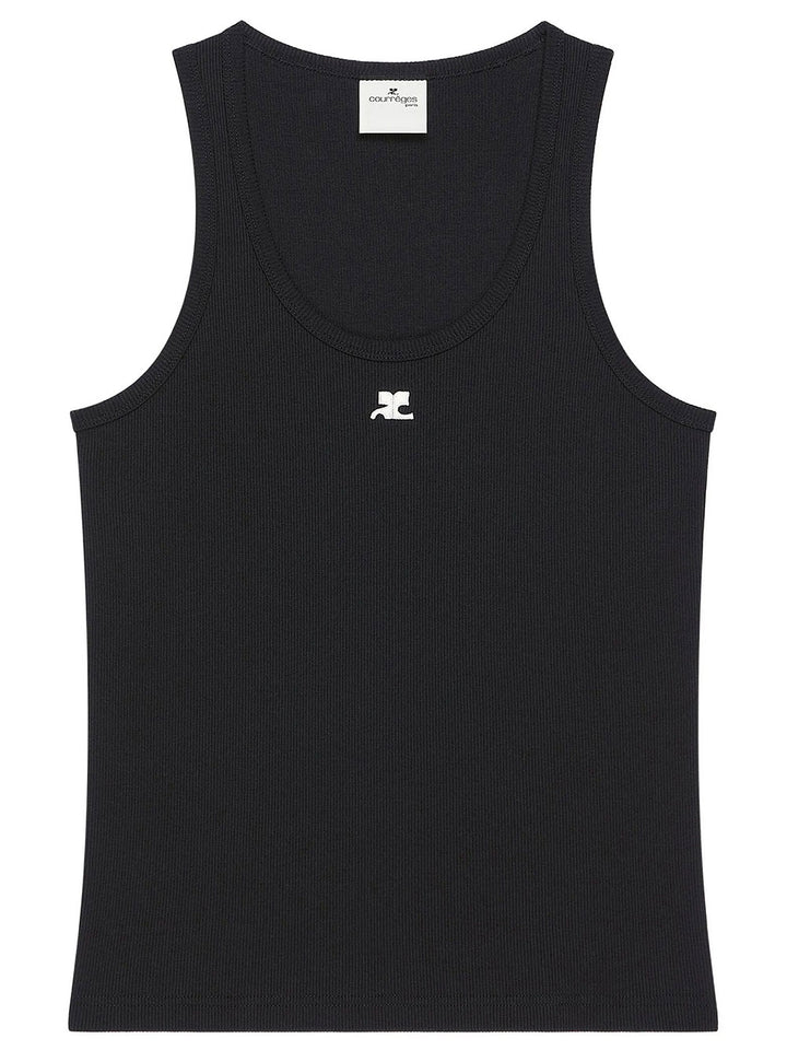 Courreges Top - Nero | 359b53d03e7b8bcfd170348f87637dfe93816b2e