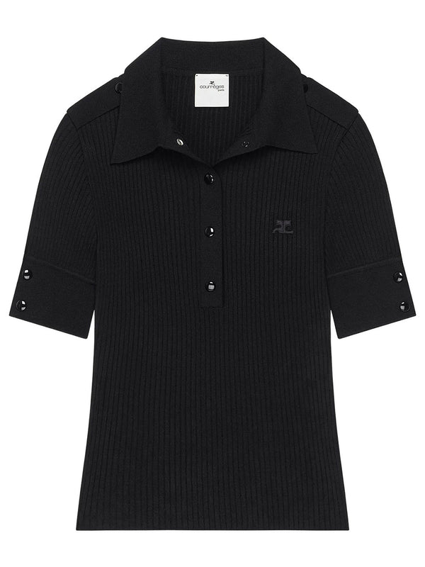 Polo Classic A Maniche Corte In Maglia A Coste