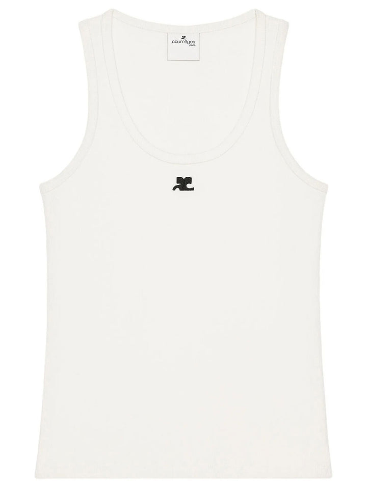 Courreges Top - Bianco | e854fbe722fe8c0dc53a3827443923ce9612e350