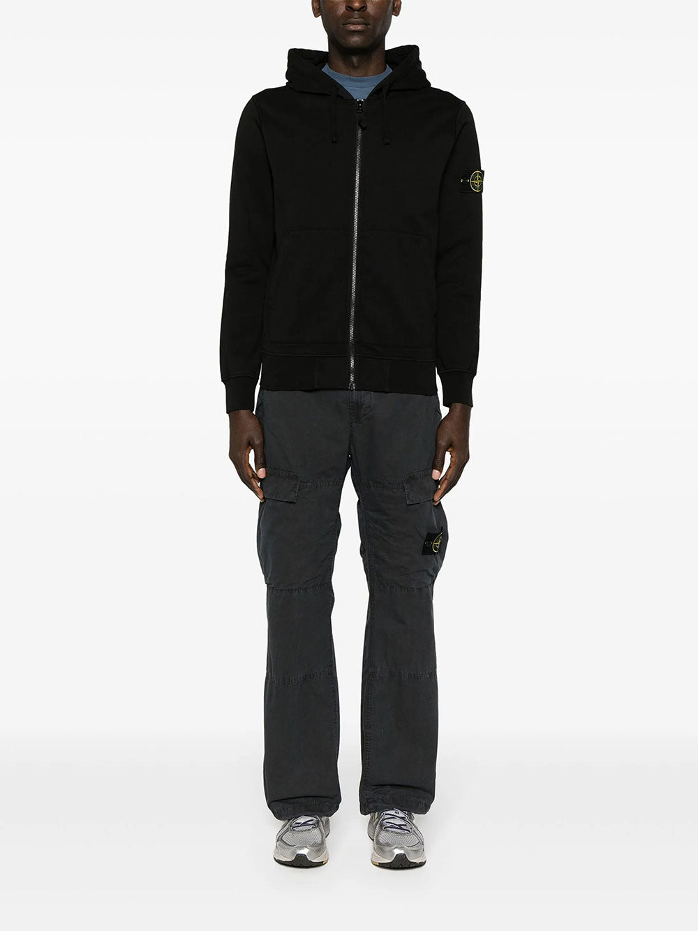 Stone Island Full zip - Nero | 5707119dd4d4174732143298a73a24c9e64ac890