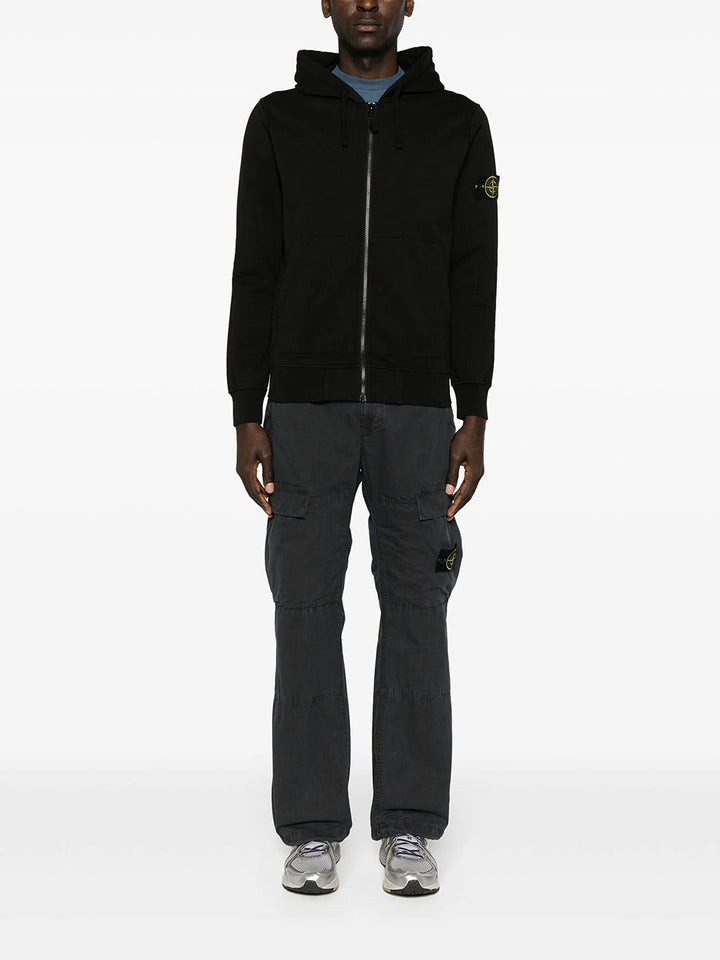 Stone Island Full zip - Nero | 5707119dd4d4174732143298a73a24c9e64ac890