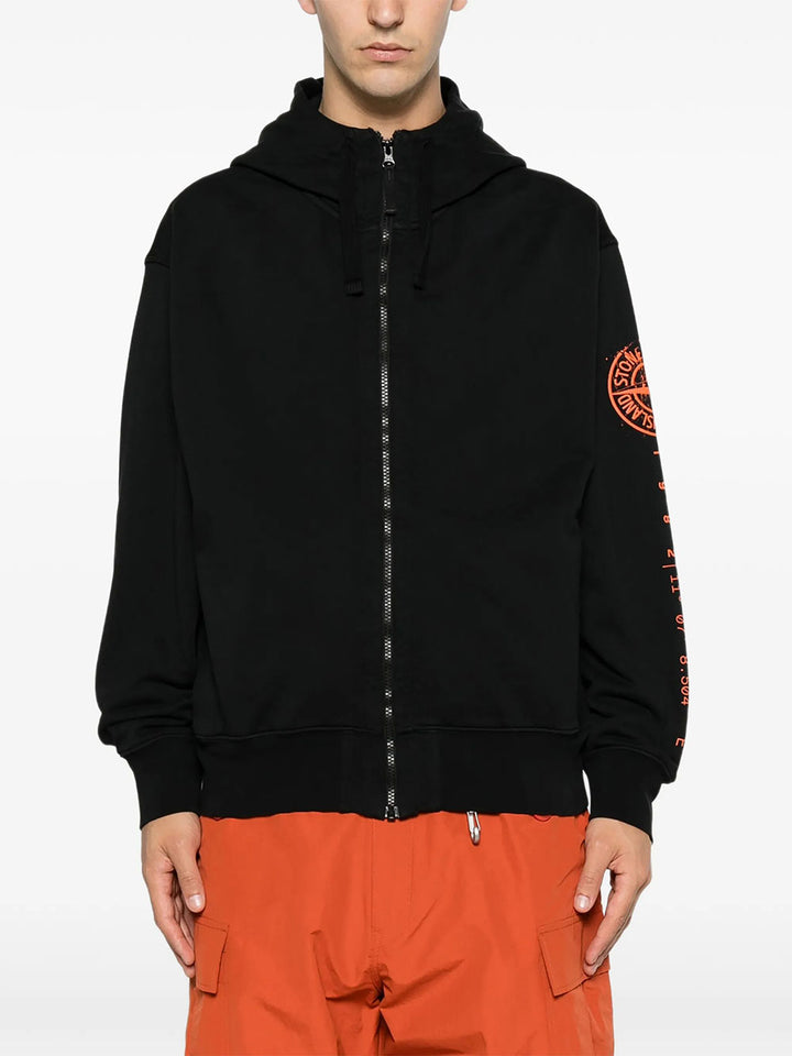 Stone Island Full zip - Nero | a712b022bf78fece60a31d11d95240640910b111