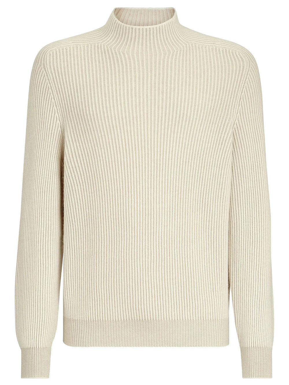 Brunello Cucinelli Turtle neck - Nude & Neutrals | 7b419e4da577e2acf0ac7e8407e004709c4a4945