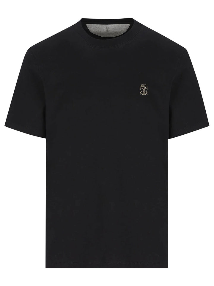 Brunello Cucinelli T-shirts - Nero | 847c1e088f1d9390a0a75fe9c4baa9f7437e8596