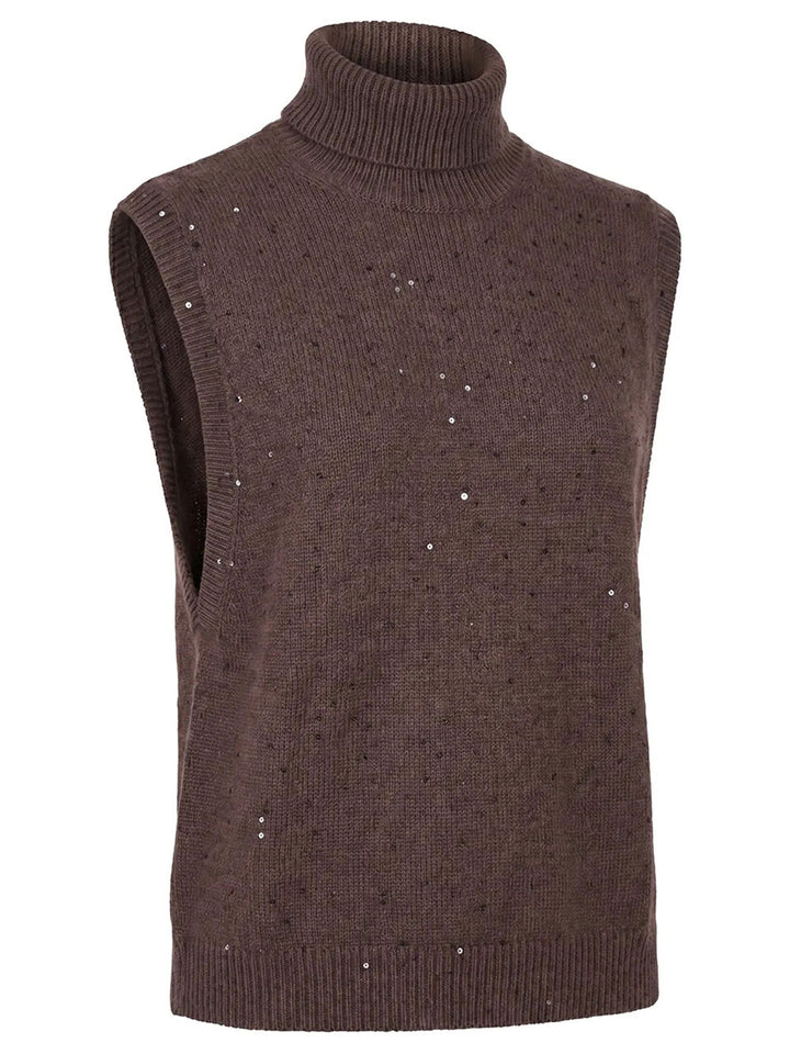 Brunello Cucinelli MAGLIA - Marrone | 18f4aae4797fb0068934421c90020a1245f0b926