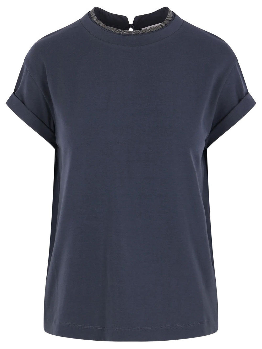 Brunello Cucinelli T-shirts - Blu | 92ba449bbe0fcae975b7986d61041a1b3b0ef7e7