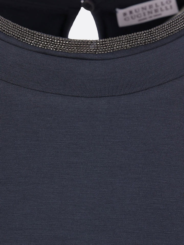 Brunello Cucinelli T-shirts - Blu | d5c5a3527f752a0ecc40574025119e53d96041d5