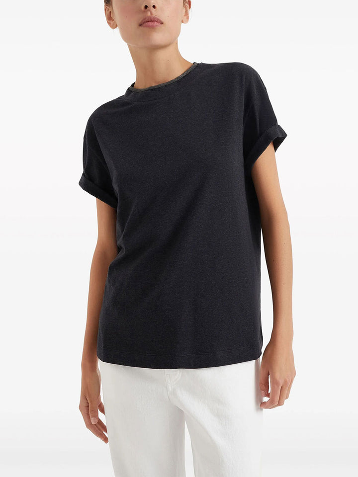 Brunello Cucinelli T-shirts - Grey | 51802794afb846577e97e6d29c0489403098e09f