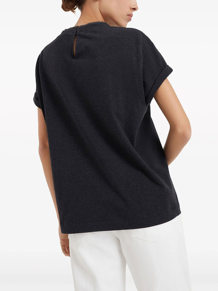Brunello Cucinelli T-shirts - Grey | f5c17b89388c4156c5a62083f76455a222b030d4