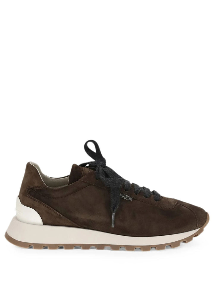 Brunello Cucinelli Sneakers - Marrone | c81c6774a885b48e8e51326b265ab5352dc9c537