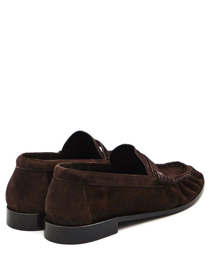Saint Laurent Paris Mocassini - Marrone | c5ceb49eabc2bef260f72ce1950c1e5f0f31db40