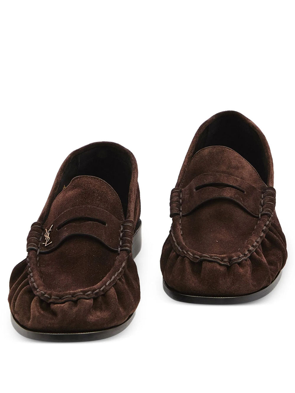 Saint Laurent Paris Mocassini - Marrone | 8abde576d69f66c949a0d28fbabfd4452e5ff8d1