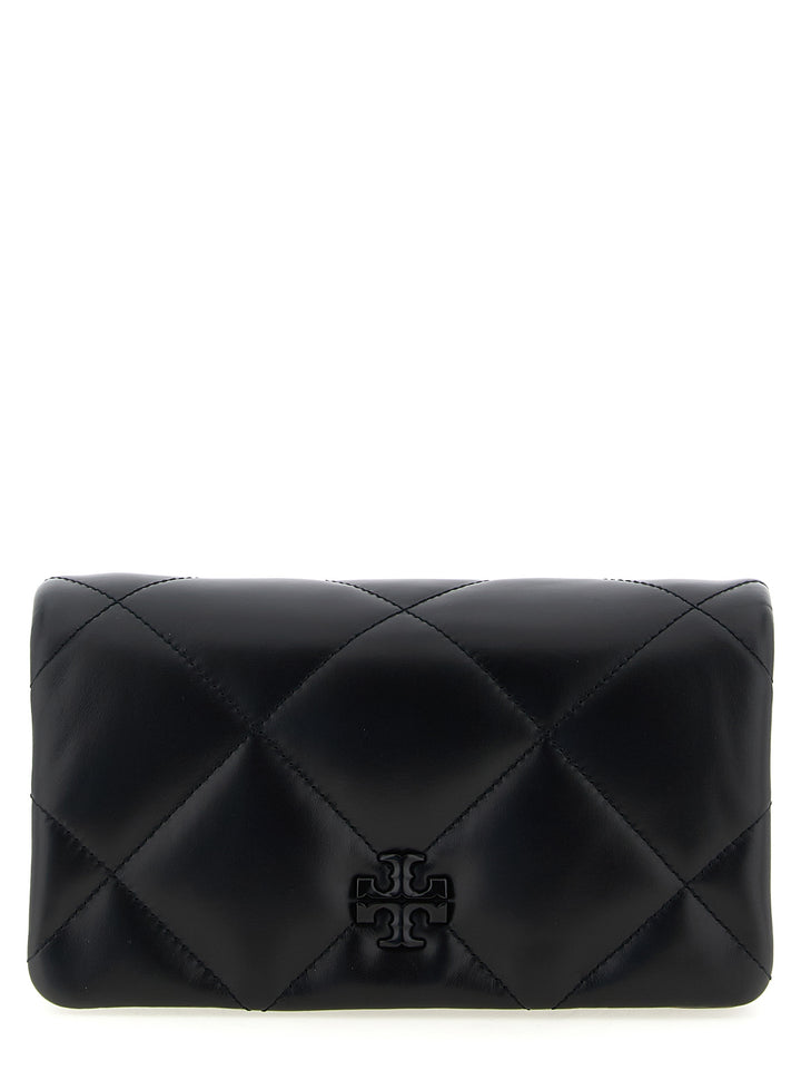 Tory Burch Kira Diamond Quilt Portafogli - Nero | 06096db75de0edb62f94a2f6da07f8a0f8c72656
