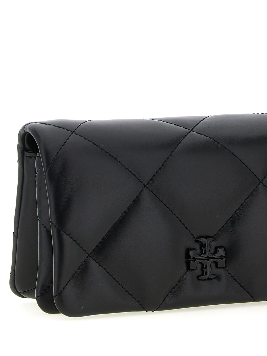 Tory Burch Kira Diamond Quilt Portafogli - Nero | c1853e5c0c60979be98b4d60059c4b69441793dd