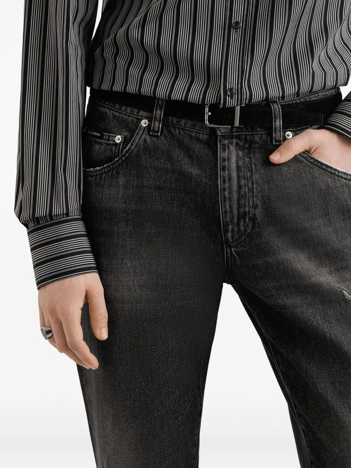 Dolce & Gabbana Regular & straight leg - Grey | 96dcbd6b70f9f45005daaacdfc21e344b8f1313f