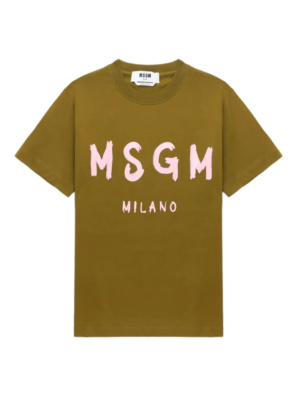 Msgm T-shirts - Verde | bb25474fd28b904600d3377bbffc3ee0965749f0