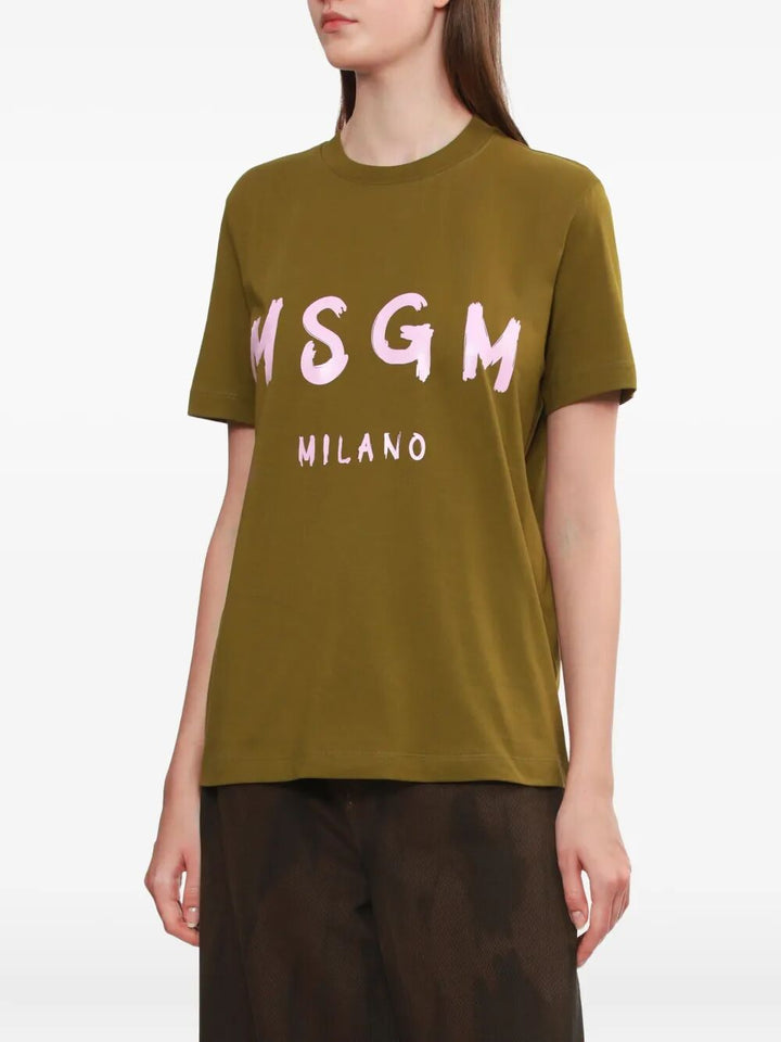 Msgm T-shirts - Verde | eb0f29620a80b340b7d8a6cad97e991664710041