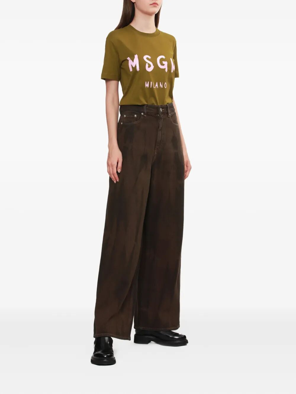 Msgm T-shirts - Verde | ed9b5e3fda78d08670f38cd2c4507ee10f300648