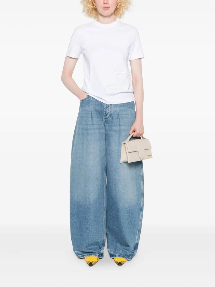 Jacquemus T-shirts - Bianco | b1f997c9d49fc1c5f6b1dee2e40b4cd5642129b0