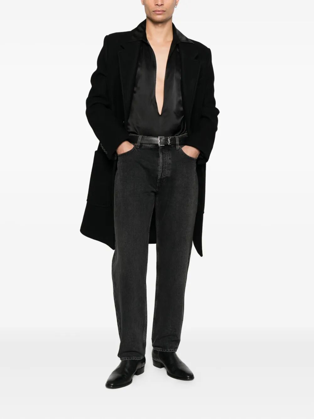 Saint Laurent Paris Straight leg - Nero | 873ec27548919c7e23da6db84b9b49c6cc518fd8