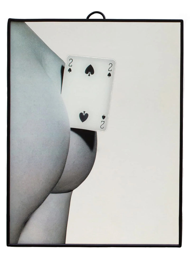 Seletti Due Di Picche Decorative accessories - Bianco/Nero | fa6aae02dc10dc1ac413bf799772694e2e393291