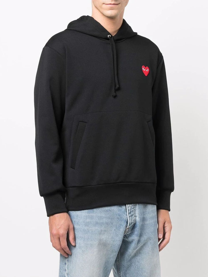 Comme Des GarÇOns Play Hoodies - Nero | 9c8a2b483892cc37e51b4e98c8b8b8b80e027c3d