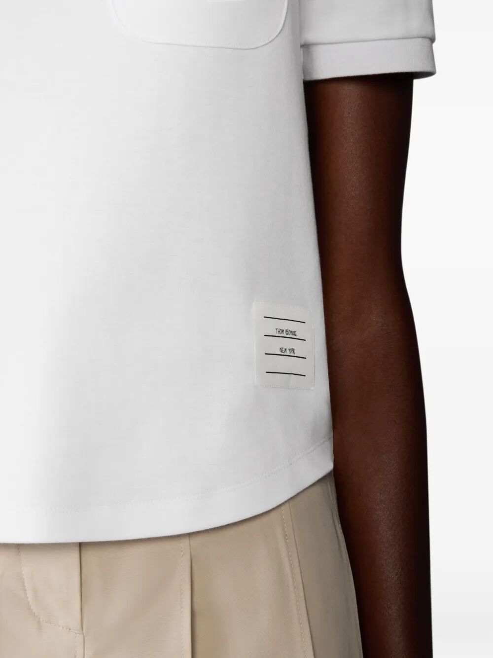 Thom Browne T-shirts - Bianco | 5003bb98694b8adcfe971015240029e8580bfa7b